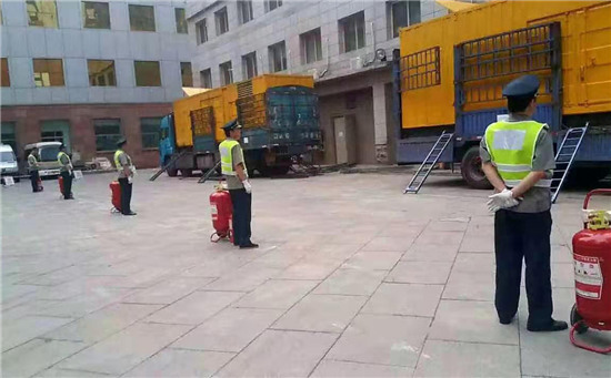 宁县租赁发电机案例